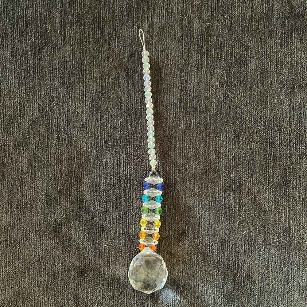 H&D K9 Rainbow and Clear Sun Catcher
